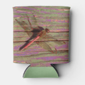 Dragonfly farbenfroh dosenkühler (Vorderseite)