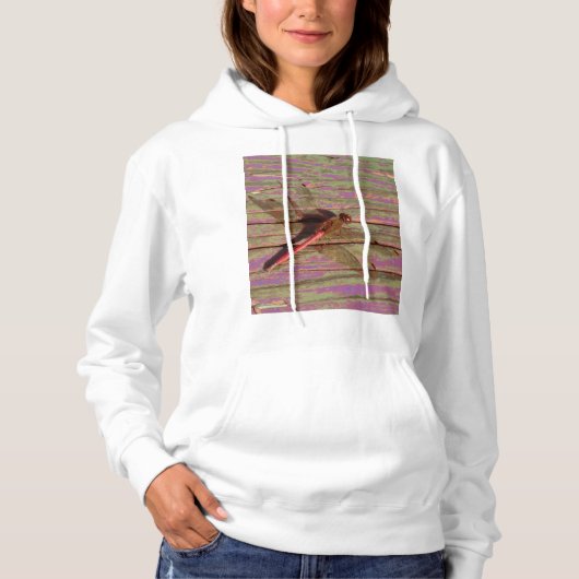 Dragonfly farbenfroh hoodie (Vorderseite)