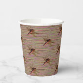 Dragonfly farbenfroh pappbecher (Links)