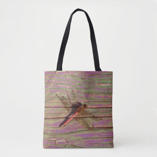 Dragonfly farbenfroh tasche (Vorderseite)