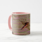 Dragonfly farbenfroh tasse (Vorderseite Links)