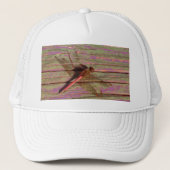 Dragonfly farbenfroh truckerkappe (Vorderseite)