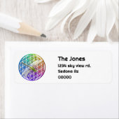 Dragonfly | farbenfrohe Blume des Lebens | Chakra (Insitu)