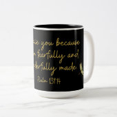 Dragonfly Fearful/Wunderbar Made Tasse (VorderseiteRechts)