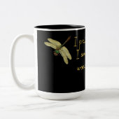 Dragonfly Fearful/Wunderbar Made Tasse (Links)