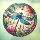 Dragonfly-Fensterklammer Fensteraufkleber (Blatt 3)