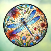 Dragonfly-Fensterklammer Fensteraufkleber (Blatt 3)