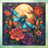 Dragonfly-Fensterklammer Fensteraufkleber (Blatt 3)