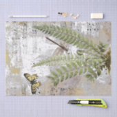 Dragonfly Fern Butterfly Musik Gold Entdeckungsrei Seidenpapier (Handwerk)