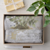 Dragonfly Fern Butterfly Musik Gold Entdeckungsrei Seidenpapier (Geschenk)