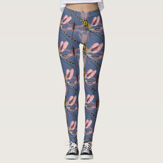 DragonFly Fields Lady Yoga Leggings (Vorderseite)