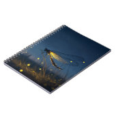 Dragonfly Firefly Night Notebook Notizblock (Linke Seite)