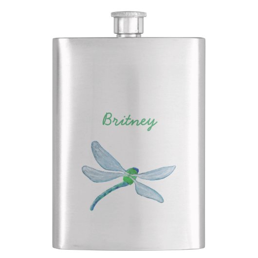 Dragonfly Flachmann (Vorderseite)