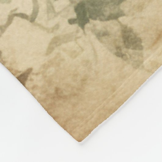 Dragonfly Fleece Blanket (Ecke)