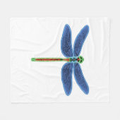 Dragonfly Fleecedecke (Vorderseite (Horizontal))