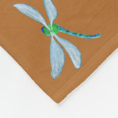 Dragonfly Fleecedecke (Ecke)