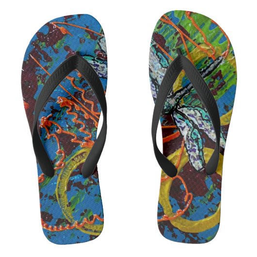 Dragonfly Flip Flops Badesandalen (Fußbett)