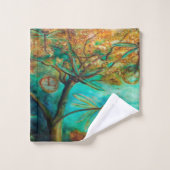 Dragonfly Flirtation Badhandtuch Set (Waschlappen)