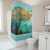 Dragonfly Flirtation Duschvorhang (Beispiel)