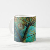 Dragonfly Flirtation Kaffeetasse (Vorderseite Links)