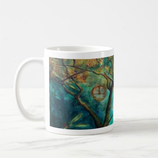 Dragonfly Flirtation Kaffeetasse (Links)