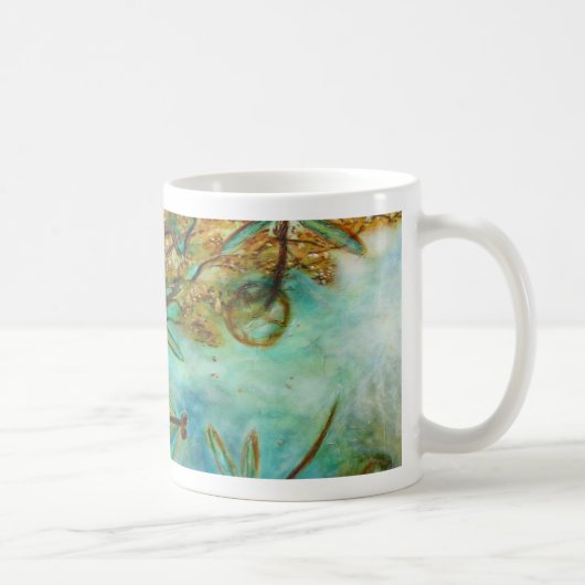 Dragonfly Flirtation Kaffeetasse (Rechts)