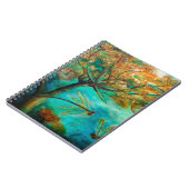 Dragonfly Flirtation Notizblock (Linke Seite)