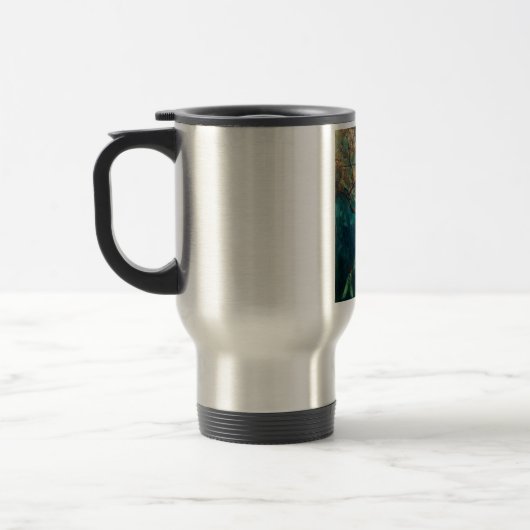 Dragonfly Flirtation Reisebecher (Links)