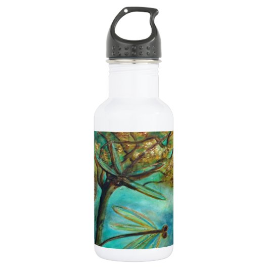 Dragonfly Flirtation Trinkflasche (Vorderseite)