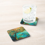 Dragonfly Flirtation Untersetzer (Rechte Seite)