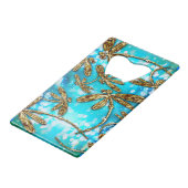 Dragonfly Flit Bubbles Geldbeutel Flaschenöffner (Vorderseite Schrägansicht)