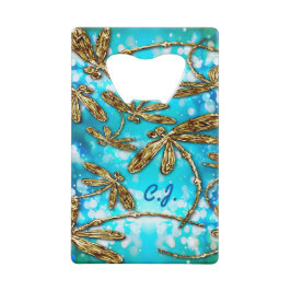 Dragonfly Flit Bubbles Geldbeutel Flaschenöffner
