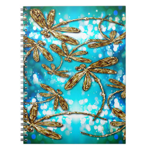 Dragonfly Flit Bubbles Notizblock