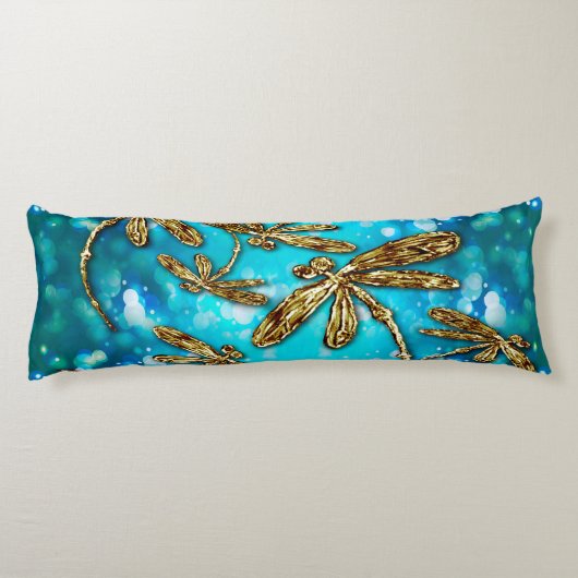 Dragonfly Flit Bubbles Seitenschläferkissen (Rückseite)