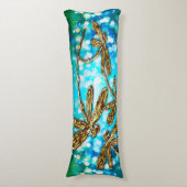 Dragonfly Flit Bubbles Seitenschläferkissen (Vorderseite Vertikal)