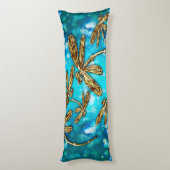 Dragonfly Flit Bubbles Seitenschläferkissen (Rückseite (Vertikal))