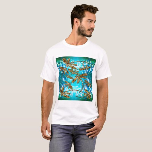 Dragonfly Flit Bubbles T-Shirt (Vorne ganz)