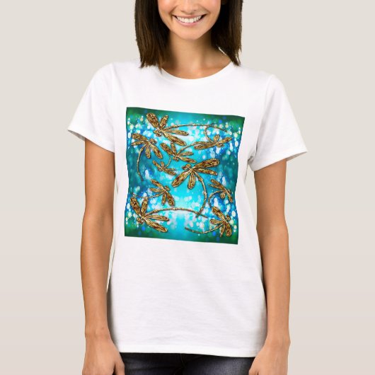 Dragonfly Flit Bubbles T-Shirt (Vorderseite)