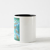 Dragonfly Flit Bubbles Zweifarbige Tasse (Mittel)