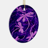 Dragonfly Flit Disco Keramikornament (Rechts)