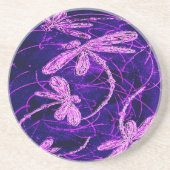 Dragonfly Flit Disco Untersetzer (Vorne)