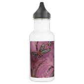 Dragonfly Flit Dusky-Rose Edelstahlflasche (Links)