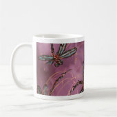 Dragonfly Flit Dusky-Rose Kaffeetasse (Links)