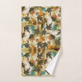 Dragonfly Flit Rustikal Badhandtuch Set (Handtuch)