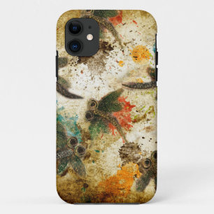 Dragonfly Flit Rustikaler Splash Case-Mate iPhone Hülle
