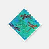 Dragonfly Flit Serviette (Ecke)
