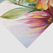 Dragonfly Floral Multicolor Art Seidenpapier (Detail)