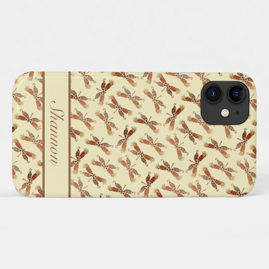 Dragonfly Fly Case-Mate iPhone Hülle (Rückseite (Horizontal))