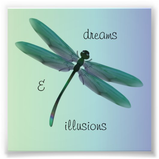 Dragonfly Fotodruck (Vorne)