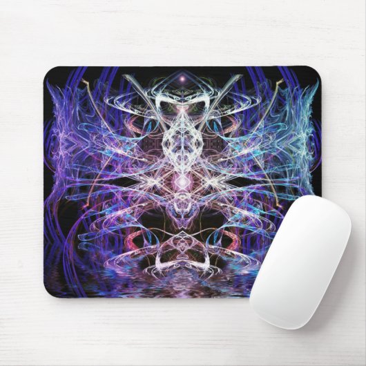 Dragonfly Fraktal Fantasy Mousepad (Mit Mouse)